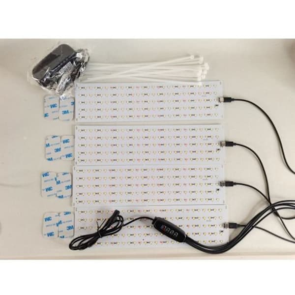 LED-kasvivalopaneeli - EU-pistokesovitin