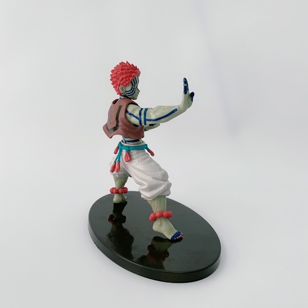 Demon Slayer Figur Akaza Tolfte Demonmånen Övre Sträng Tre Högkvalitativ Edition Anime Modell Prydnadsföremål Väska