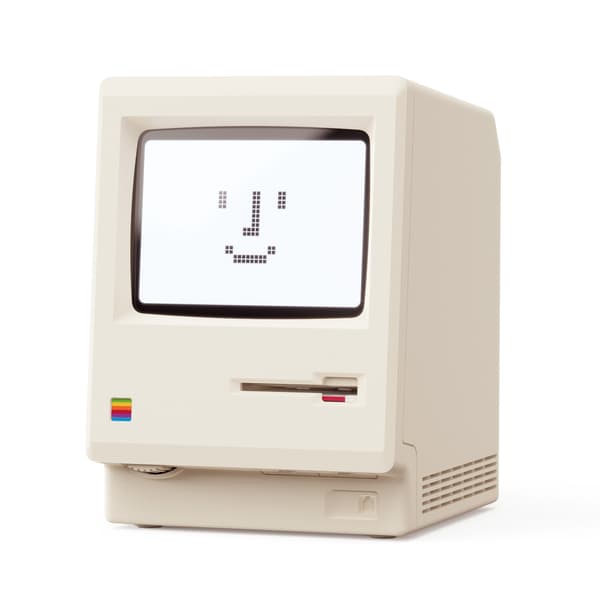 Retro Digitalt Vækkeur Klassisk Stilfuld Skrivebordsindretning med Moderne Teknisk Design
