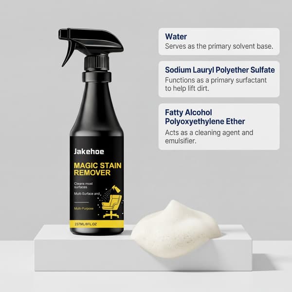 237ML Multi-Surface Magisk Pletfjerner Spray, Universal Skumrens