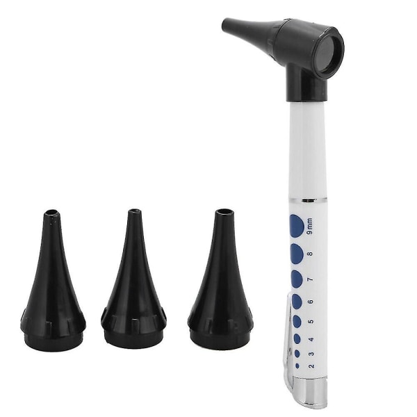 Portable Home Use Mini Otoscope Ear Magnifying Lens With Led Light