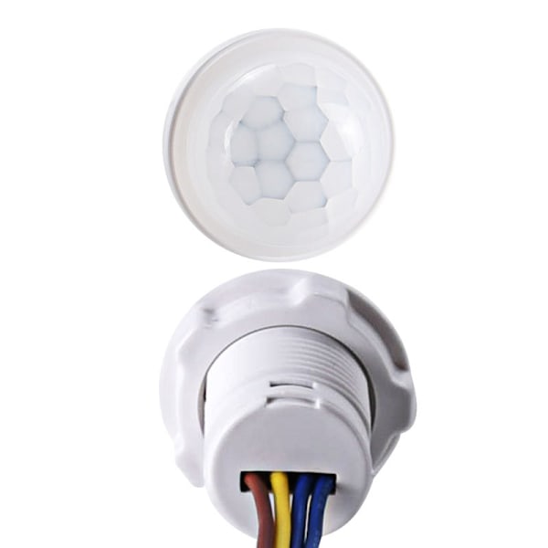 1 stk. 110V 220V PIR Infrarød Bevægelsessensor Switch Automatisk Til/Fra Lyskontakt PIR Sensor Detektor Lyskontakt LED Følsom Natlampe