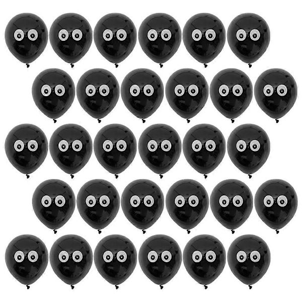 100 kpl Halloween Silmämunapallot Lateksipallot Halloween-juhlakoriste