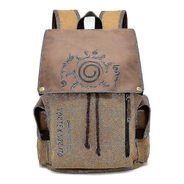 Anime Rygsæk Naruto Casual Canvas Skoletaske Naruto