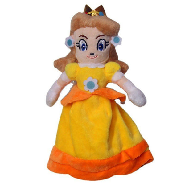 Seriefigurer Prinsesse Peach og Prinsesse Daisy Plyslegetøj 9,8 tommer Prinsesse Daisy Sød Plyslegetøj og Pigers Fødselsdagsgave