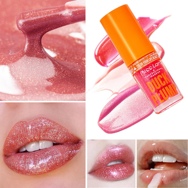 Profesjonell Makeup Duck Plump Leppestift, 6 stk Høy Pigment Leppestift, Volumgivende Leppestift, Vegansk Formel