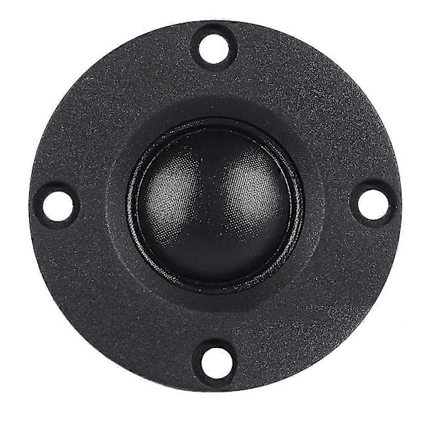 2 stk. Diskant 1,5 tommer 6 Ohm 30W Dome Silkefilm Diskant Hifi Diskant Højttaler Lydhøjttaler med Varmespreder