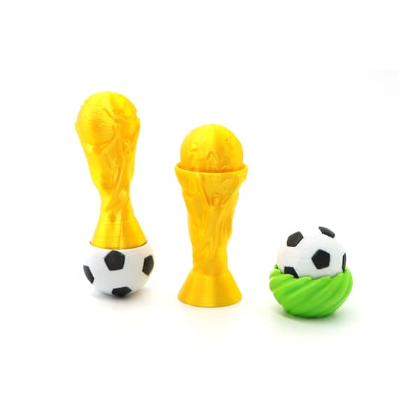 Verdensmesterskabstrofæ i stil, mini-fodbold souvenirgave til fans