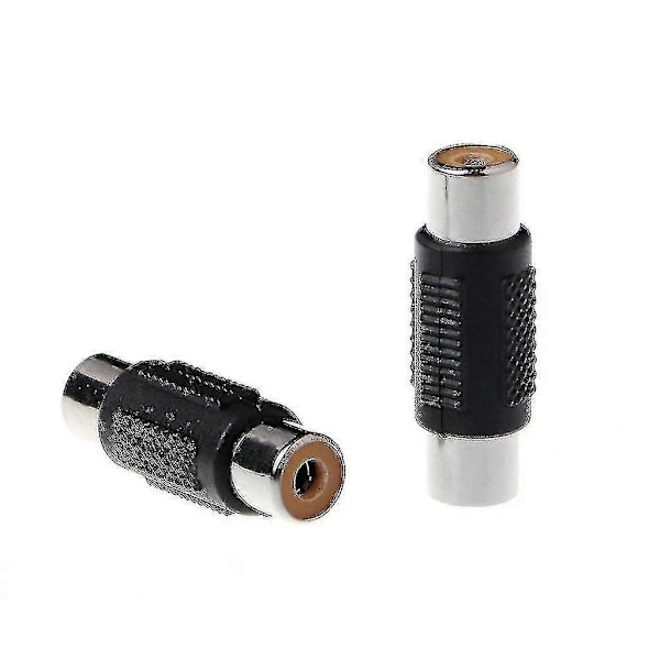 5 st RCA Hona till RCA Hona Audio Video Kabel Jack Plug Adapterkontakt