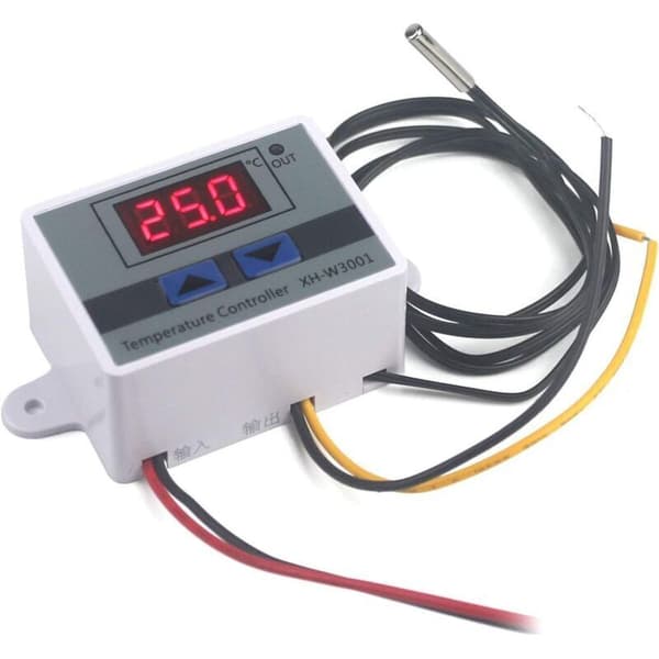 220V Digital Termostat Temperaturregulator Kyl- och Värmekontroll