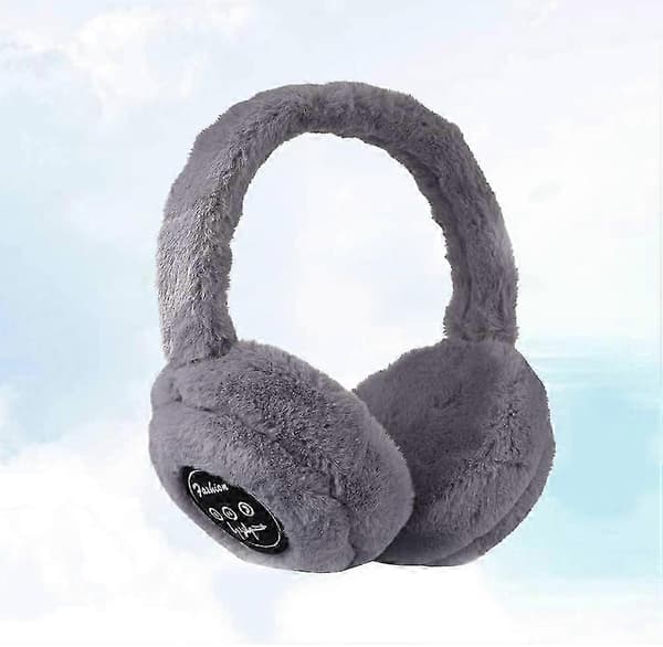 Vintervarme Bluetooth 5.0 musik ørevarmere trådløst opkald (Sort)