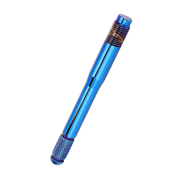 Blå Universal Hjuljusteringstift Rostfritt Stål Stift Dövpinne Däckpositioneringsstift Fälgtapp Pilotpinne för Bil M12x1.25
