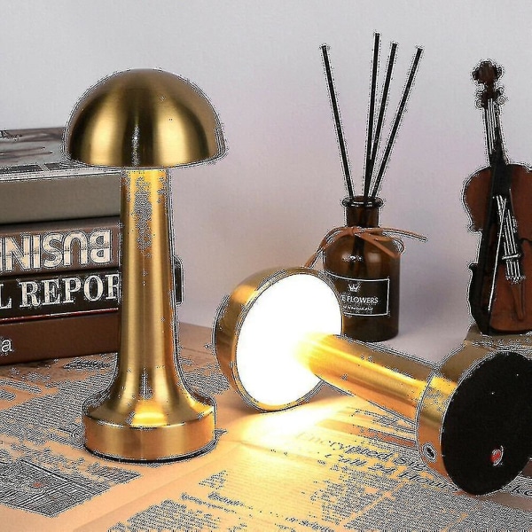 Genopladelig Led Bordlampe Touch Sensor Skrivebord Lys Soveværelse Restaurant Bar Dcor
