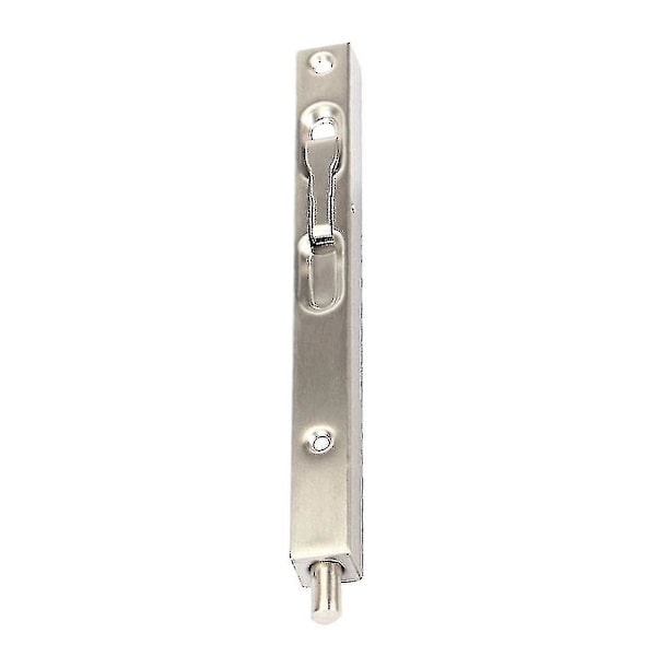 Stainless Steel Lengthen Door Latch Double Door Invisible Bolt Double Door Opening Square Latch Home