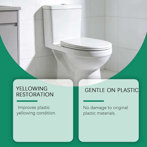 100 ml plastgulningsmiddel, restaureringsmiddel og lysner til apparater