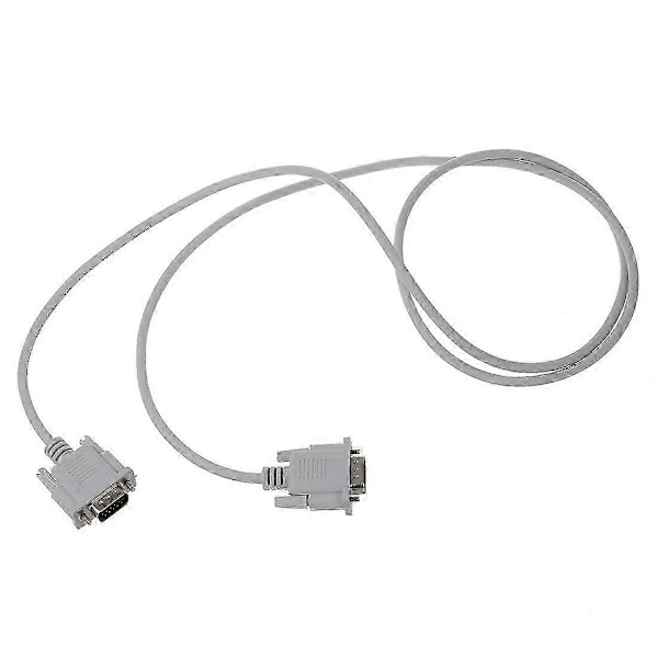 VGA DB15 Han till RS232 DB9 Han Adapterkabel / Video Graphic Förlängningskabel (Vit, 1.4M)