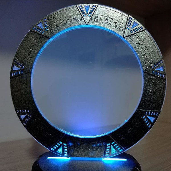 Shxx Atlant, är Stargate Night Light Creative Stereo Led 3d Night Light Fjärrkontroll Bordslampa Xq-3dd106