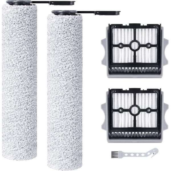 Udskiftningsbørsterulle og HEPA-filter til Tineco Floor One Stretch S6/Switch S6 Stretch/Switch S7 Stretch/S7 Stretch Steam/i6 Stretch/i5 Stretch Wet