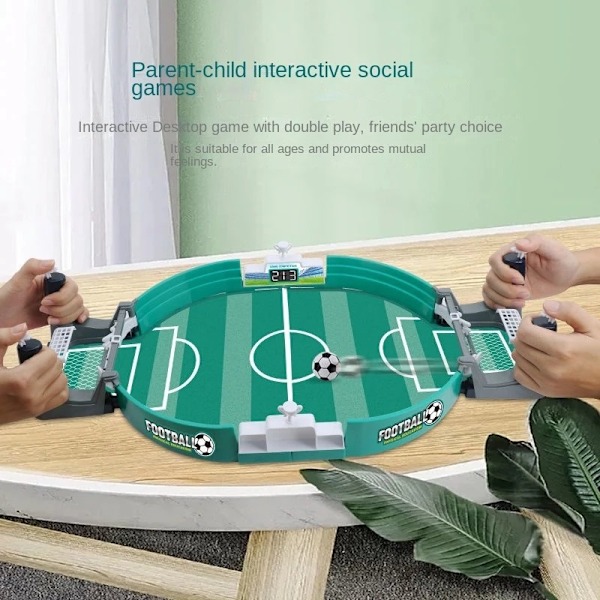Børnefodboldbord Bordfodbold Bordspil Fodboldbane Legetøj Interaktivt To-spillers Kamp Udspilningsspil