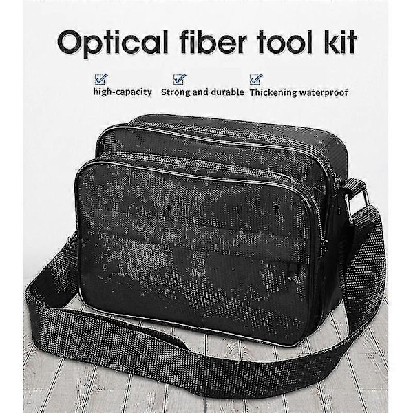 Ftth Special Tool Kit Fiberoptisk Værktøj Tom Pakke Hardware / Netværksværktøjs Opbevaringspose 24cmx10cm