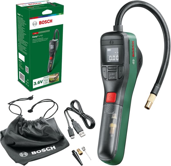 Bosch Elektrisk Cykelpump/Luftpump/Minikompressor