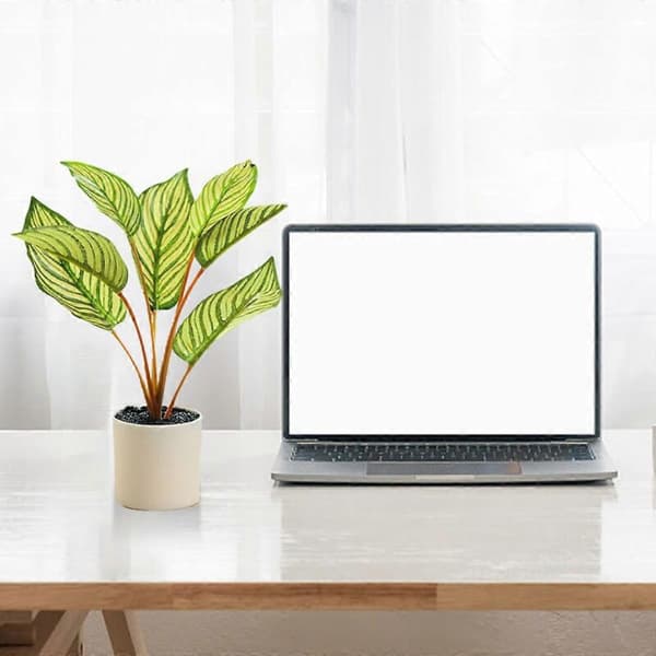 Kunstige planter, potteplanter, indretning