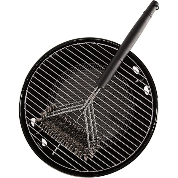 Grillborste - BBQ Grillrengöring - Grilltillbehör - Elektrisk, Gas, Kol - Rostfritt Stål