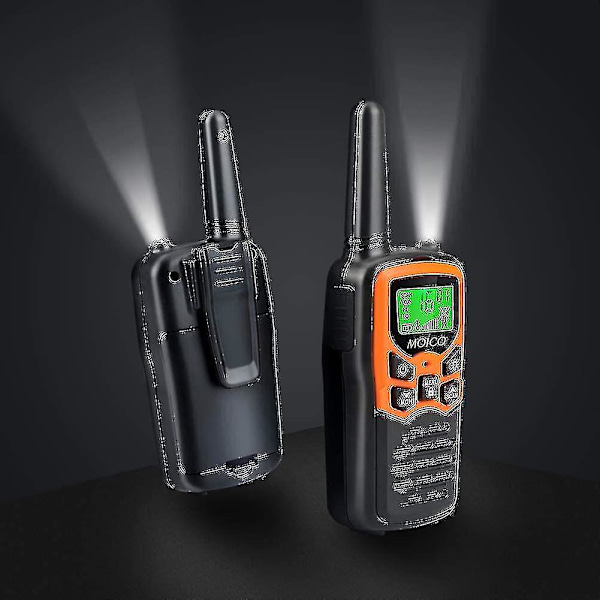 Kryc Walkie Talkies, Pitkän Kantaman Walkie Talkies Aikuisten Käyttöön 22 FRS-Kanavalla, Perheen Walkie Talkie LED-Taskulampulla Vox LCD-Näytöllä Vaellukseen