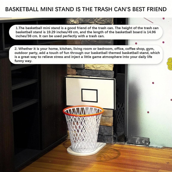 Soptunna förvaringsbasketbollkorg Basketställ Förvaringskorg för ditt hem Kök Vardagsrum