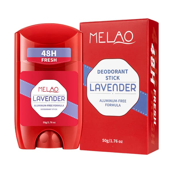 1 stk. antiperspirant solid balsam for underarmene, deodorant duftende kroppsstift for luktkontroll i armhulene, daglig hudpleie B
