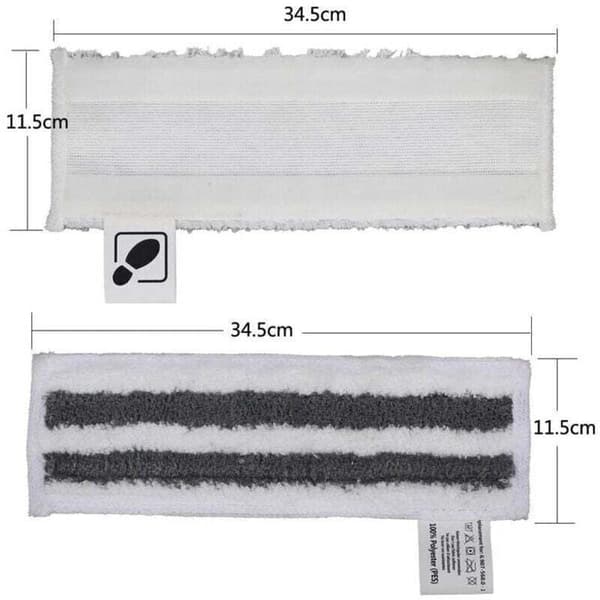 Tilbehør til Karcher Easyfix SC2 SC3 SC4 SC5: Mikrofiberhætter, moppeklude, runde dysebørster til damprensere. Reservedele.