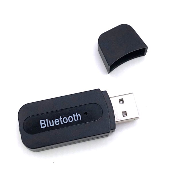 Trådløs Bluetooth-adapter USB-mottaker Sender 2-i-1 Trådløs Musikkmottaker 5.0 Bluetooth-sender