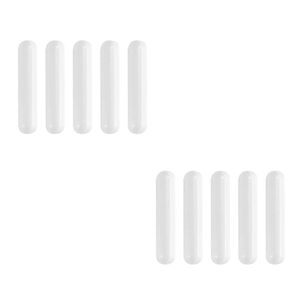 10 stycken Magnetisk Rörverk Mixer Rörstav Laboratorium Rörplatta Magnet Rörstav Magnetisk (8x40mm