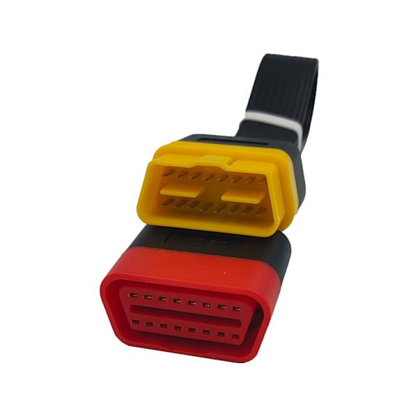 Auton diagnostiikkakaapeli OBDll jatkokaapeli auton datakaapeli uros-naaraskytkin kaapeli auton obd2 jatkokaapeli