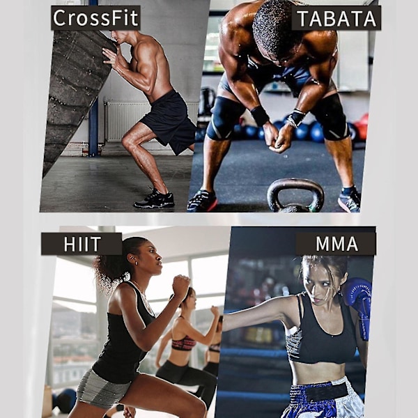 Led Gym Timer Träningsintervall Gym Timer Klocka Nedräkning Stoppur Träning-YuJia