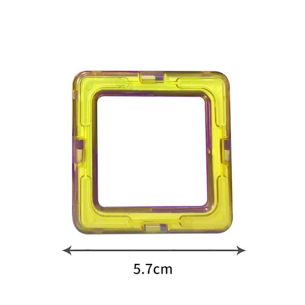 40-delars magnetiska leksaker - Flerfärgade byggmagneter