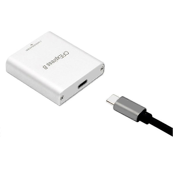 Ph862 CFexpress CFe Kortläsare + Typ-C till Typ-C Kabel USB3.1 Gen 2 10gbps Hög Hastighet Laptop Kortläsare