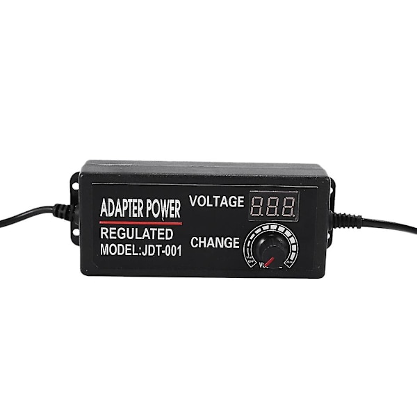 2x 9-24v 3a 72w AC/DC-sovitin Vaihtava Virtalähde Säädetty Virtasovitin Näyttö EU-pistoke Korkea