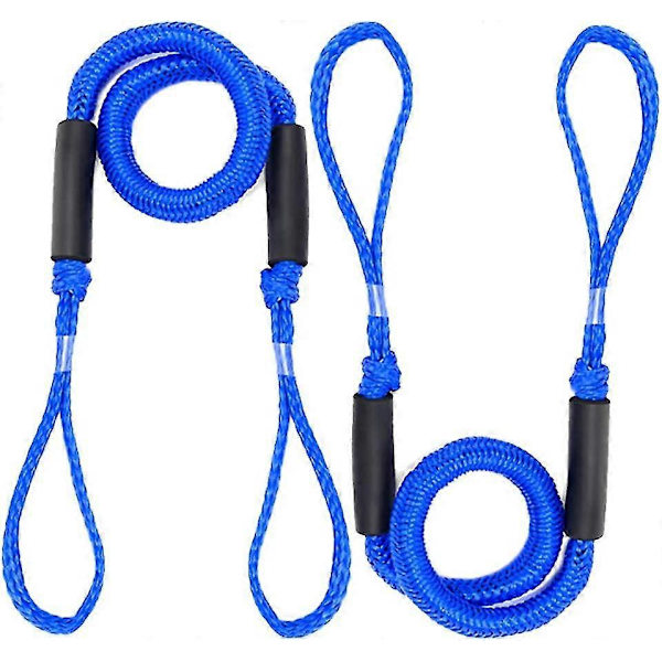 Bungee Dock Line Festmacher Seil til Både Dock-line Bungee-dock-liner Bungee-snore Kajak Bådanketilbehør Strækker 2 Pak