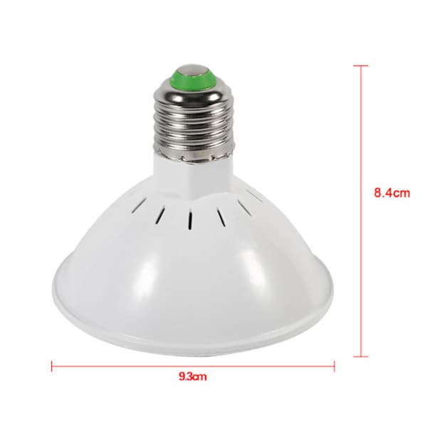 200 LED 24W E27 hydroponisk vækstlys til dyrkning af blomster og grøntsager