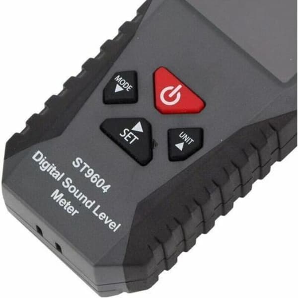 Lydniveauregistrator Støjmåler Lydniveaumåler Digital Audiolydniveaumåler 30-130dB Luxmåler