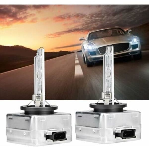 2 stk D1S 6000K 35W bilfrontlykt xenonpærer