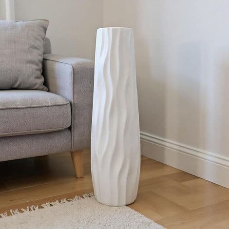 Stor dekorativ golvvas, 58 cm - Stor dekoration