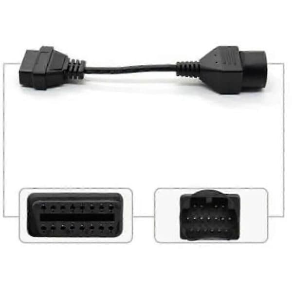 Adapter OBD2/OBD II 17 ben til 16 ben til Mazda (ST1M709)