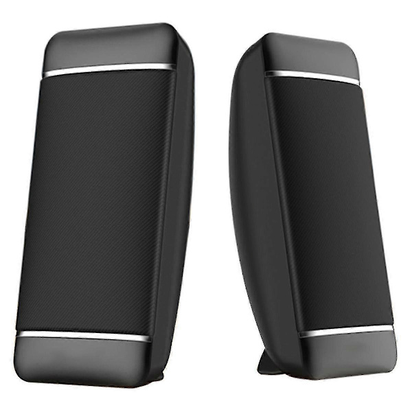Kannettavan tietokoneen kaiuttimet, langallinen USB-virtalähde, 2.1 Mini-kannettavat kaiuttimet