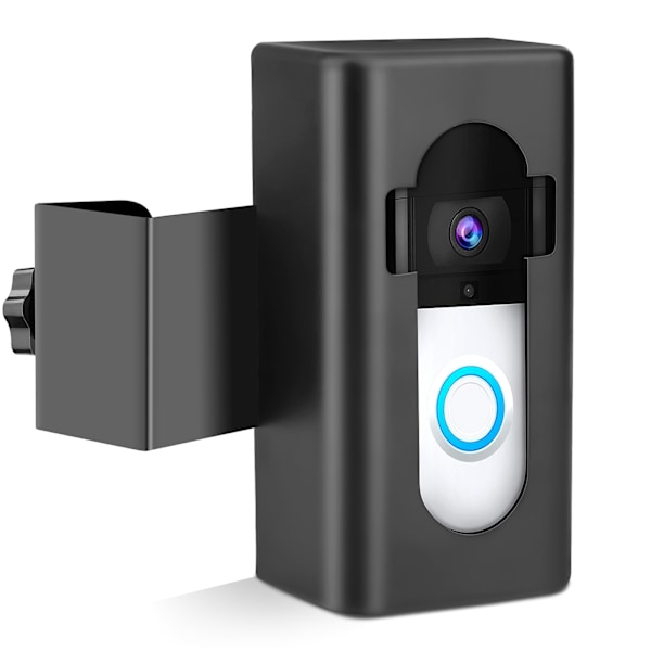 Ring Video Doorbell fäste, slagfritt, stöldskyddande, fast dörrklämma, metallfäste