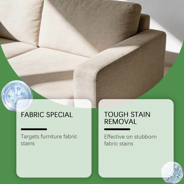 120 ml tekstilrensespray, flekkfjerner for sofa og teppe
