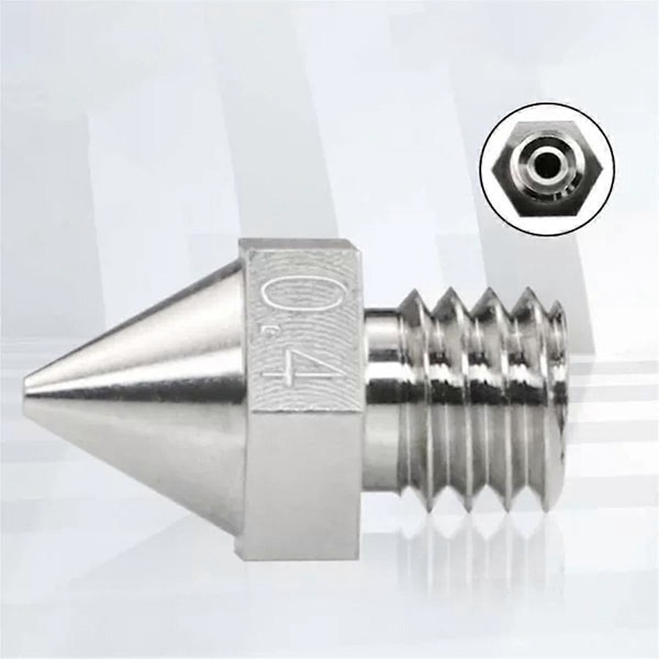 3D-skrivarmunstycke - för serieersättningsmunstycke V3 Hårt munstycke (0,4 mm)