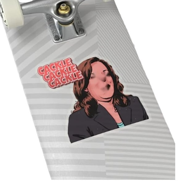 Ny Kamala Harris Kokosnødtræ Meme Bumper Decal Sjov Sticker Kort