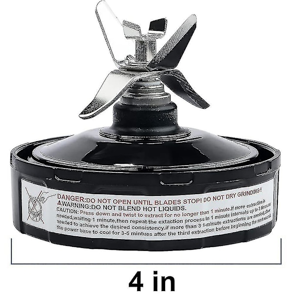 6 Siivua Blender-Terän Vaihto Ninja Pro Extractor -Terälle Nutri Ninja Blender -Osien Auto I